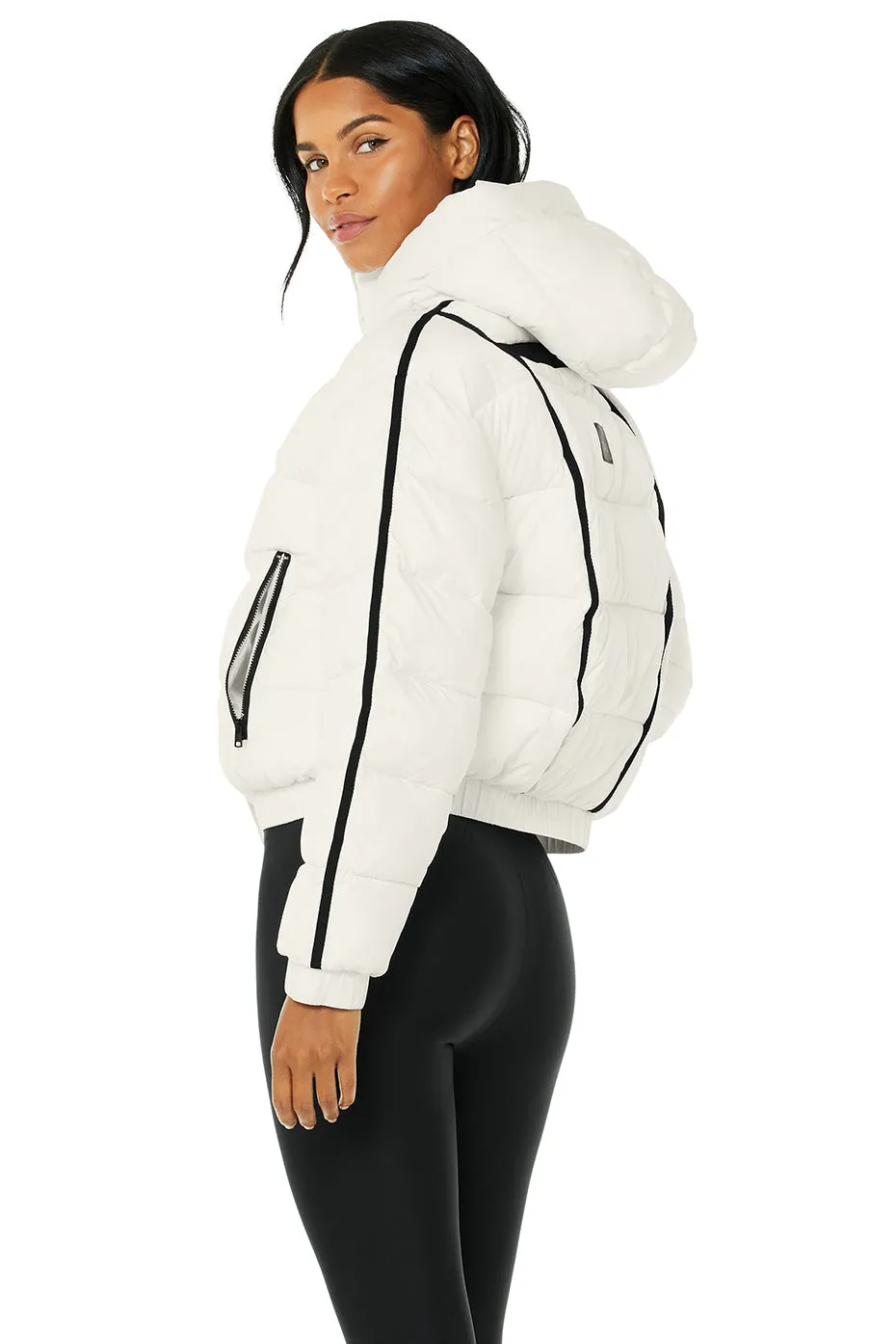 Aspen Love Puffer Jacket - Ivory