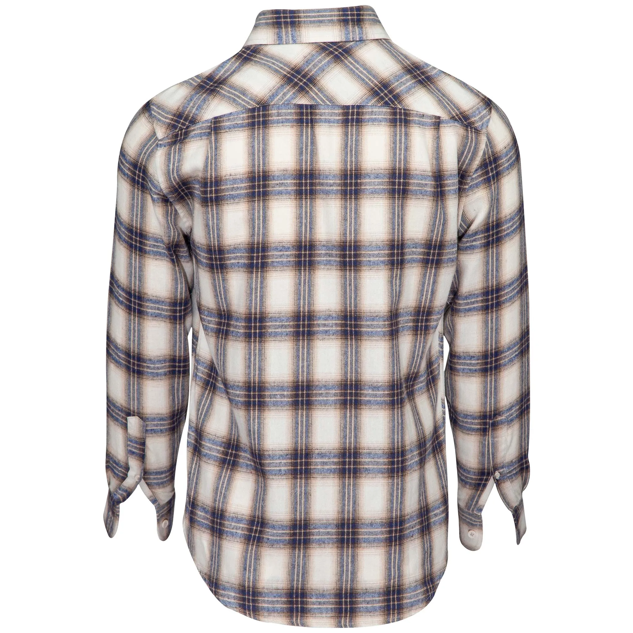 Birch Street Flannel - Black/Brown