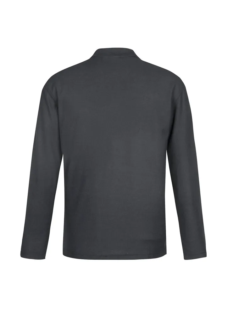 Biz Collection Mens Crew Long Sleeve Polo (P400ML)