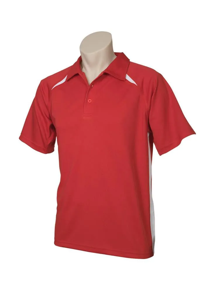 Biz Collection Mens Splice S/S Polo 1st ( 10 Colour ) (P7700)