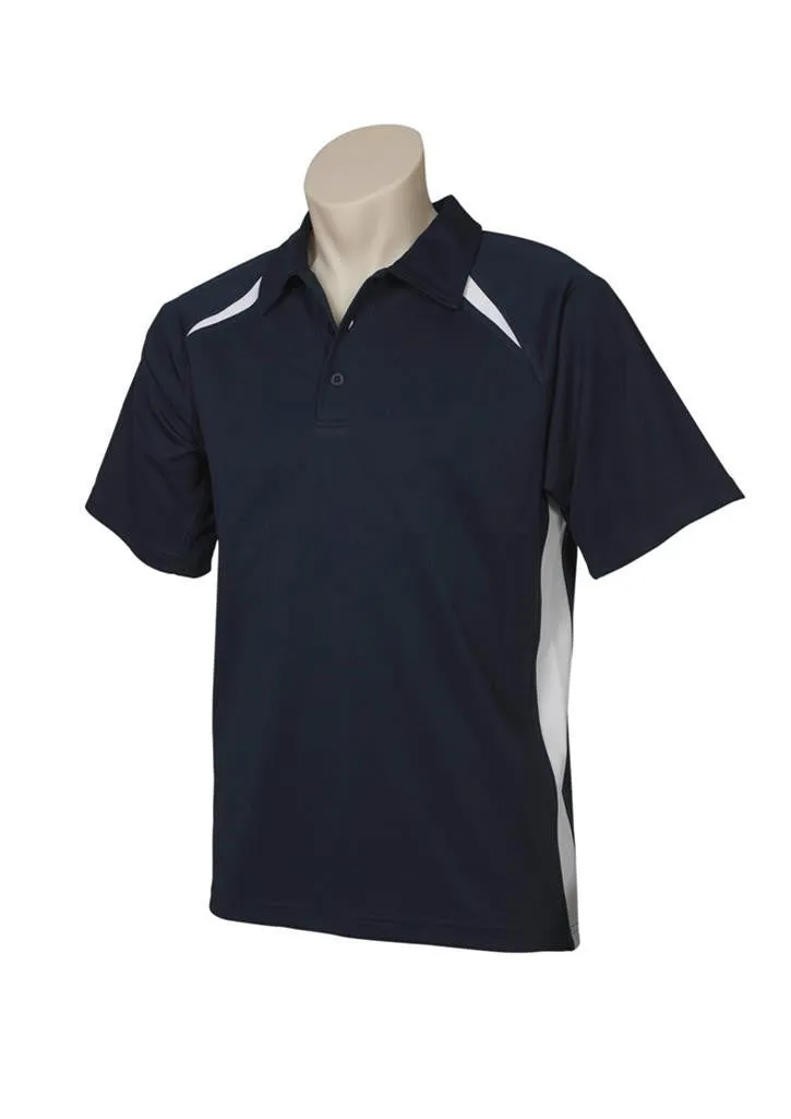 Biz Collection Mens Splice S/S Polo 1st ( 10 Colour ) (P7700)