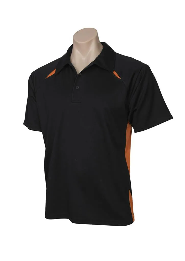 Biz Collection Mens Splice S/S Polo 1st ( 10 Colour ) (P7700)