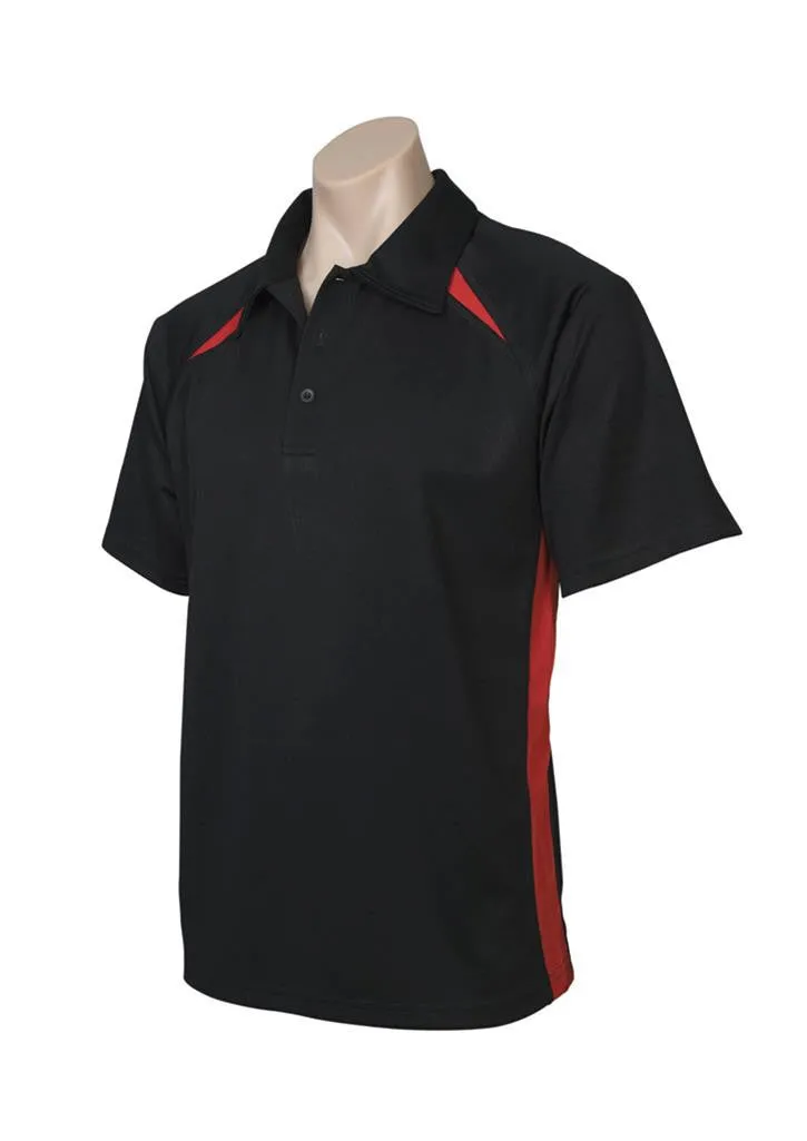 Biz Collection Mens Splice S/S Polo 1st ( 10 Colour ) (P7700)