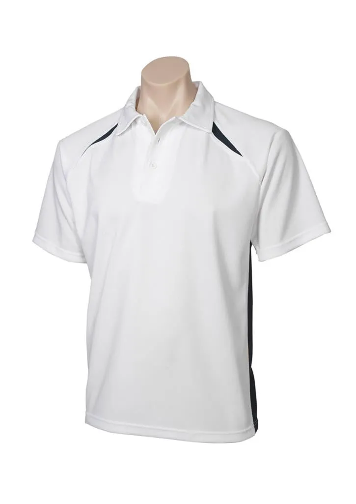 Biz Collection Mens Splice S/S Polo 1st ( 10 Colour ) (P7700)