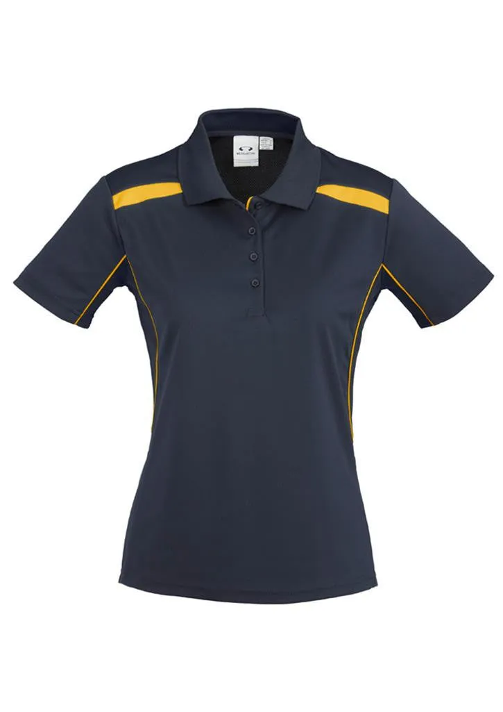 Biz Collection Womens United S/S Polo 1st (10 Colour ) (P244LS)