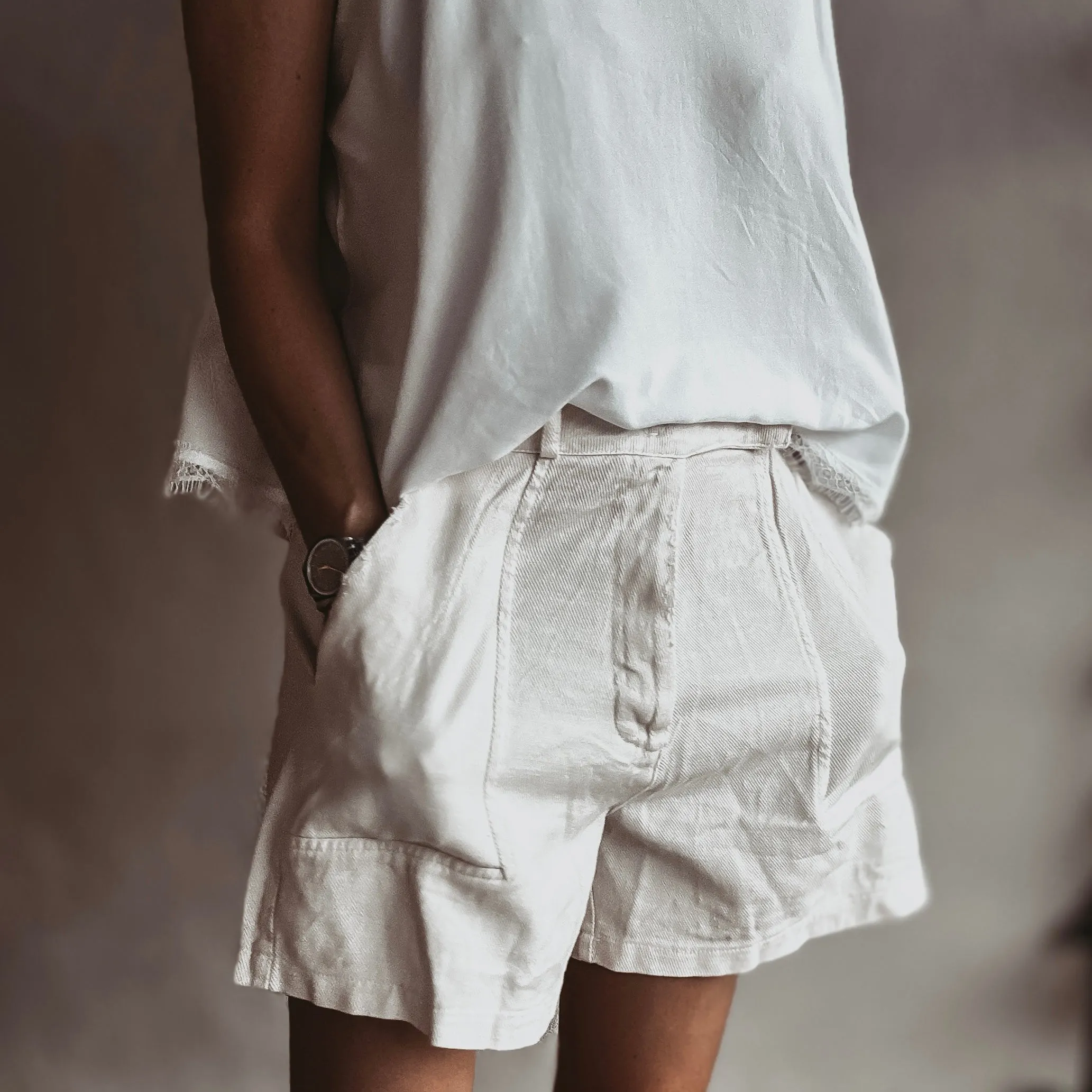 Cargo shorts CREAM *NEW*