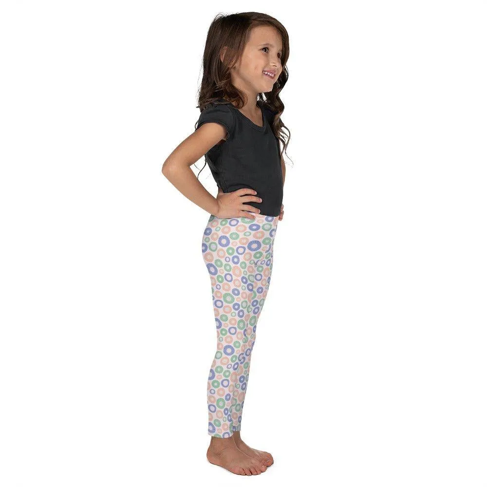 Circle Patterned Kid's Leggings