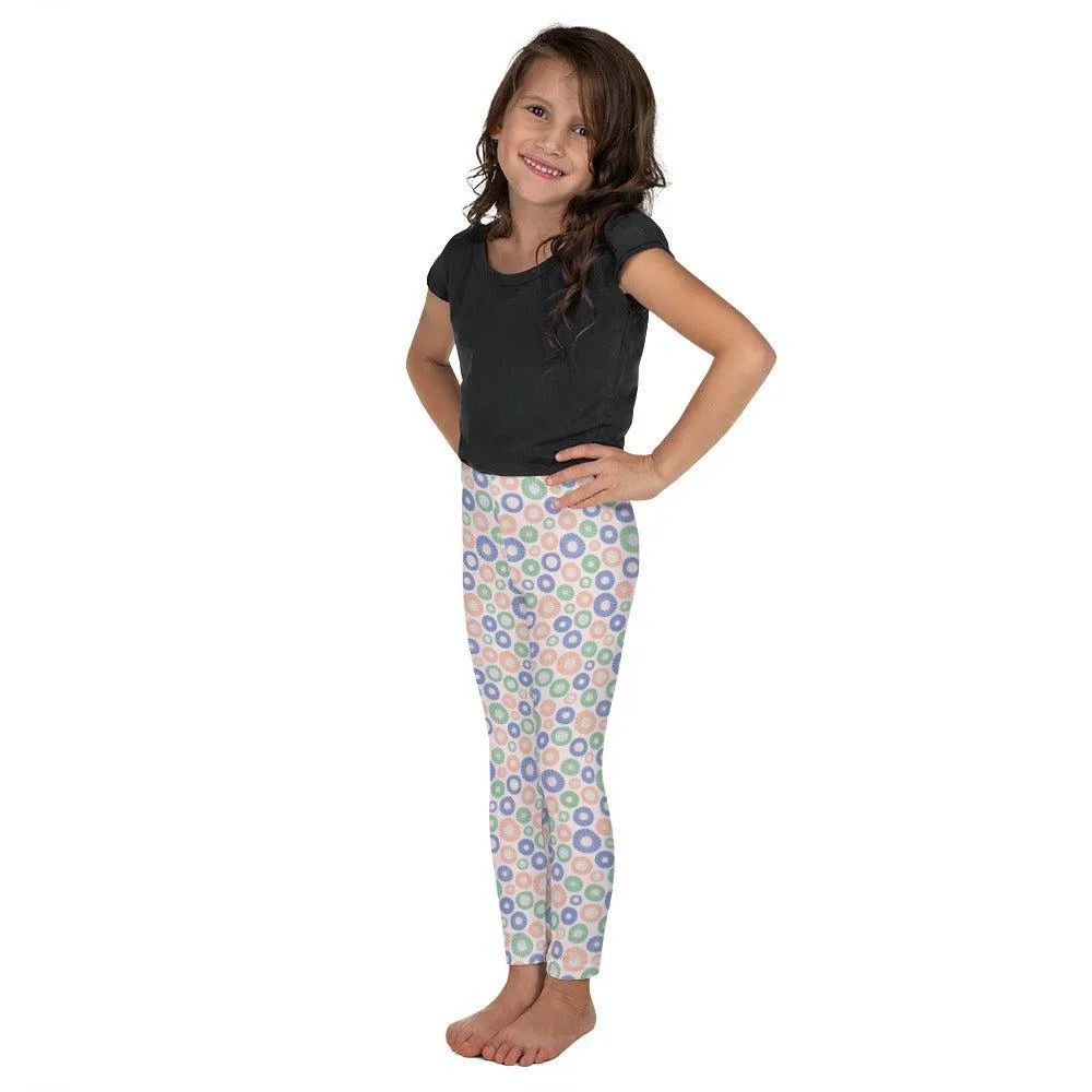 Circle Patterned Kid's Leggings