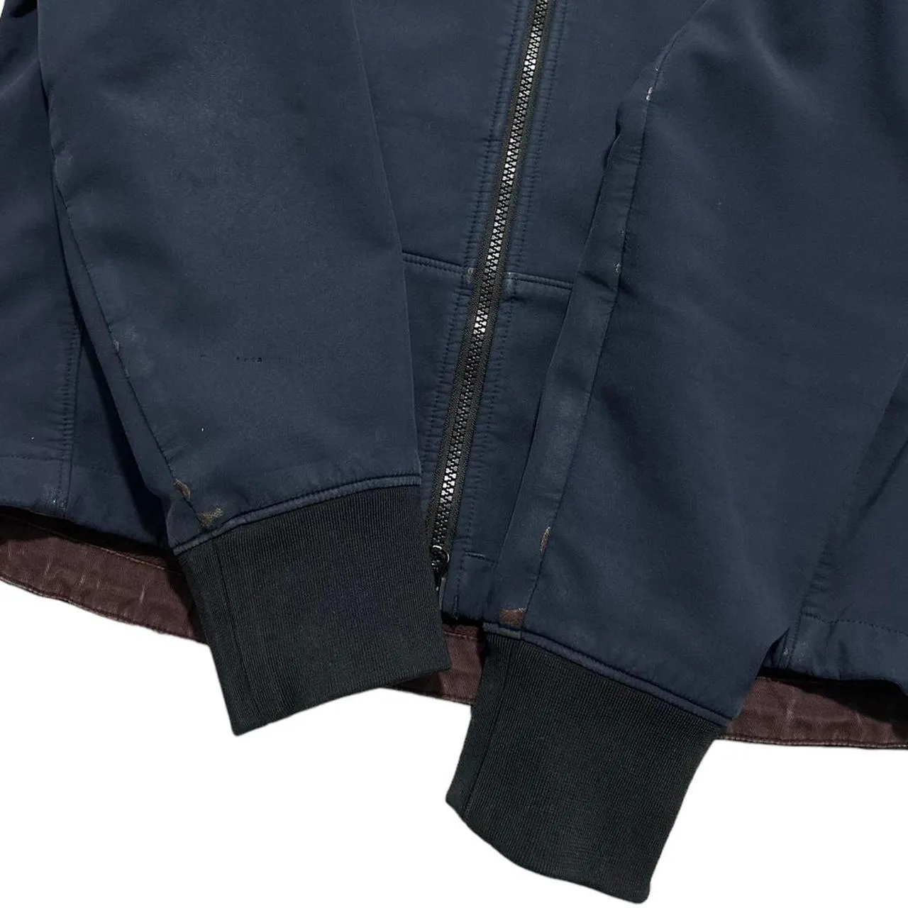 CP Company Navy Soft Shell Goggle Jacket