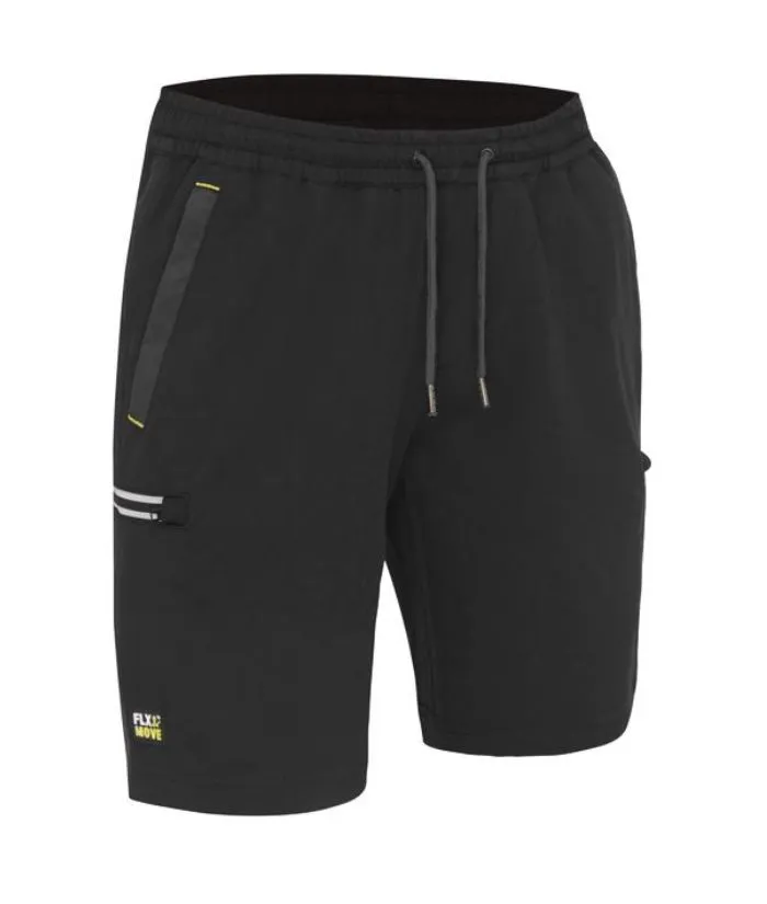 Flex & Move 4-Way Stretch, Elastic Waist Cargo Short