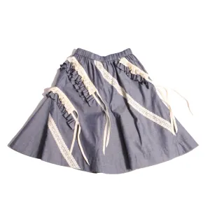 GAEL RUFFLED FLARE SKIRT