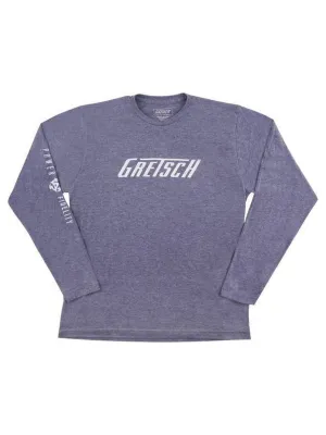 Gretsch Power & Fidelity, Long Sleeve Shirt, Grey, Medium