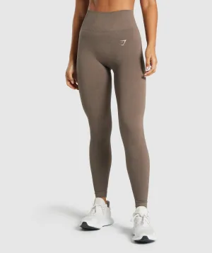 Gymshark Adapt Fleck Seamless Leggings - Mineral | Brown