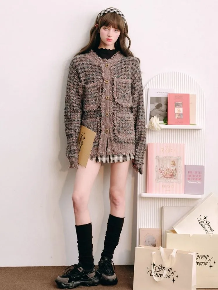 High waisted A-line pleated skirt【s0000004438】