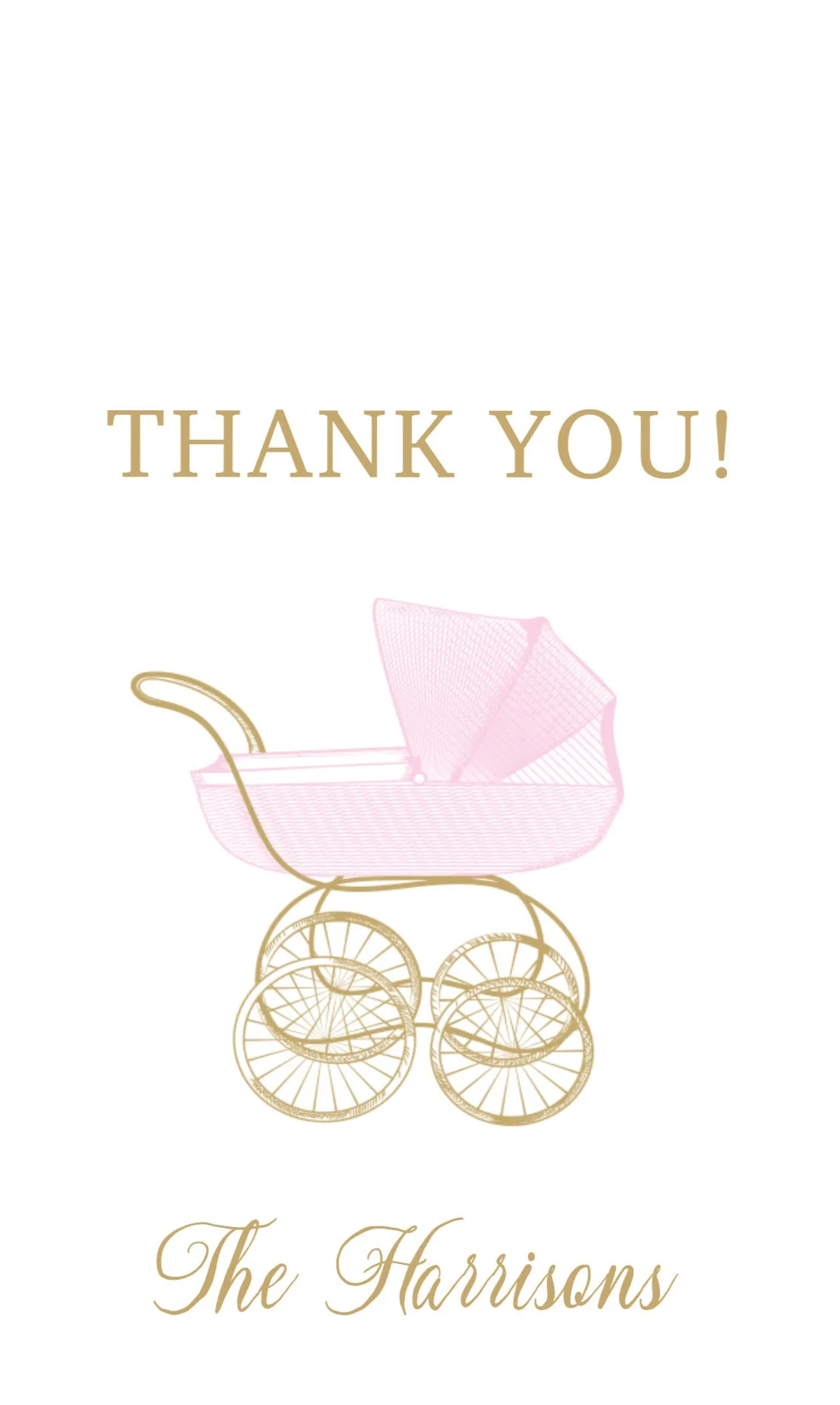 Hospital Gift Tag-Pink