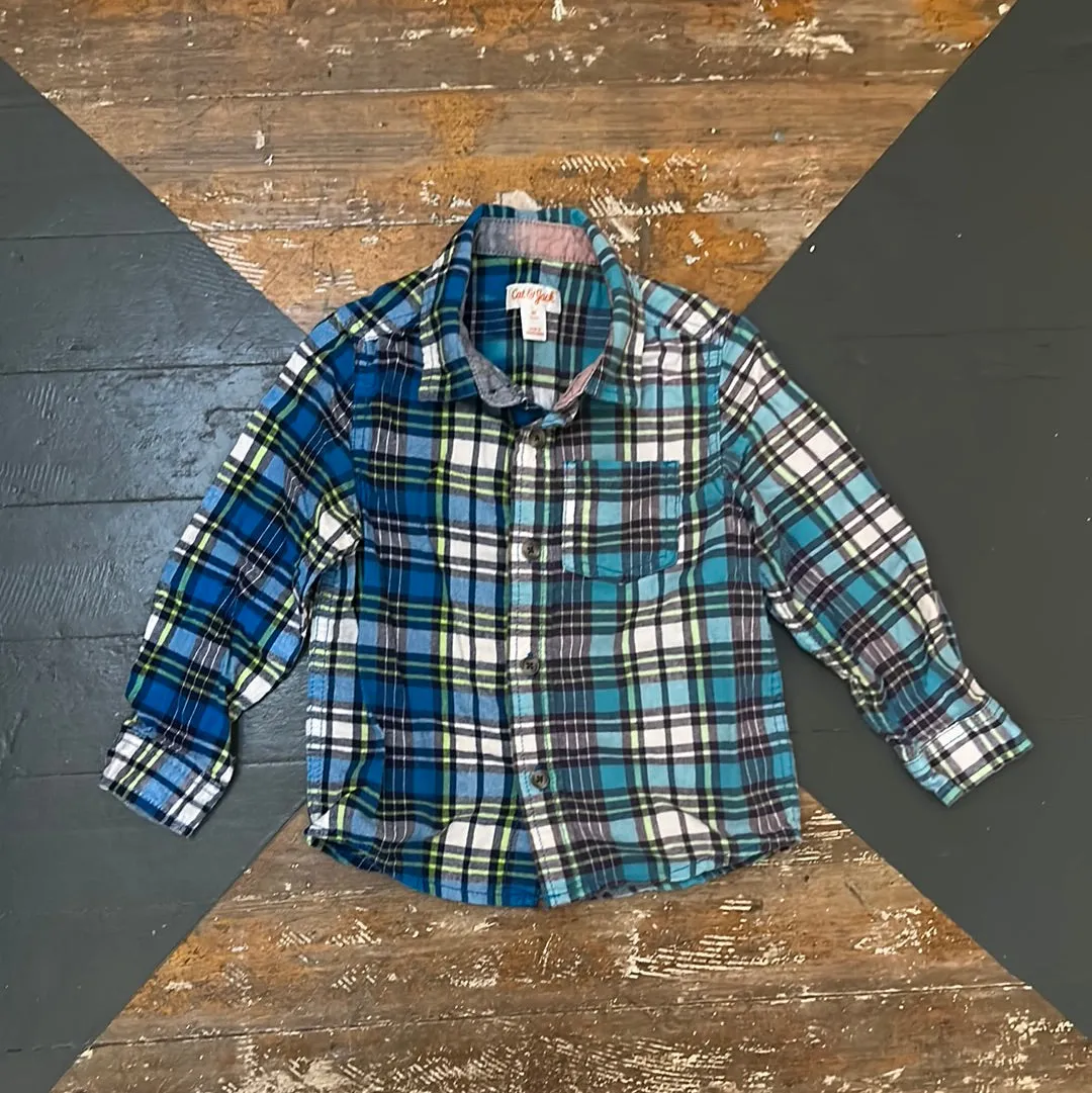 KIDS BLEACHED FLANNEL - 3T