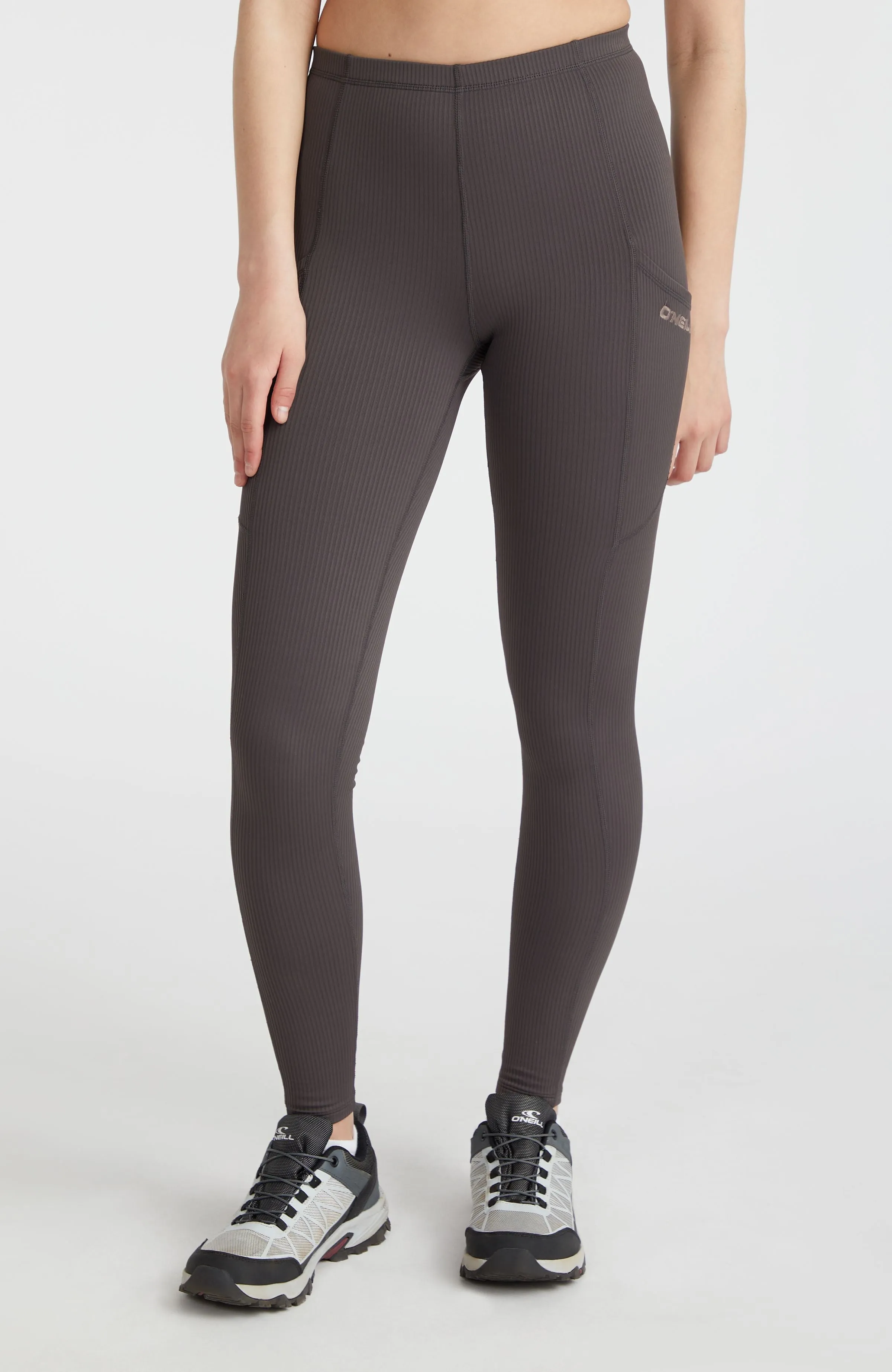 O'Neill TRVLR Series Ribbed Leggings | Raven