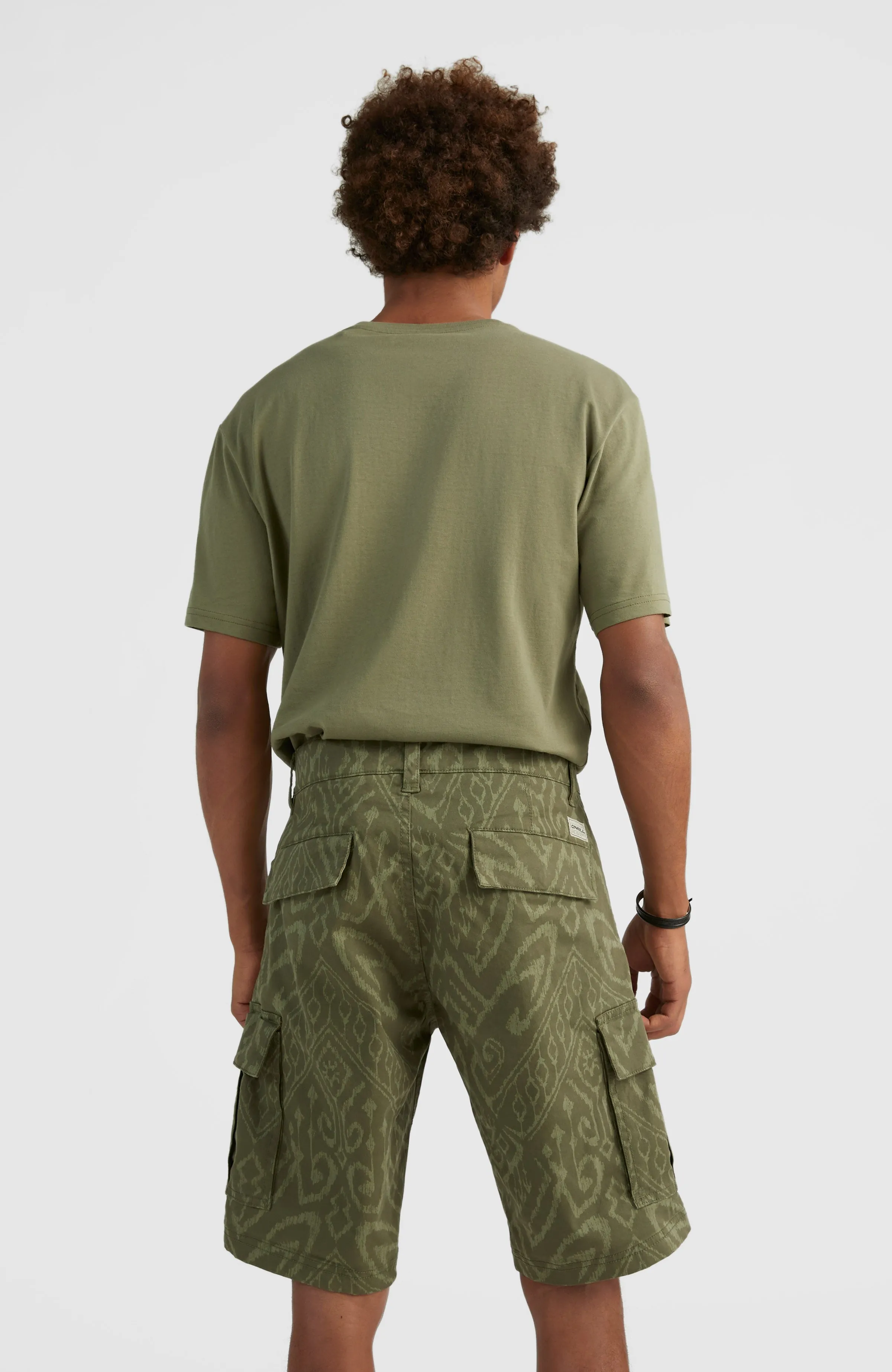 Park Cargo Short | Deep Lichen Magic Carpet