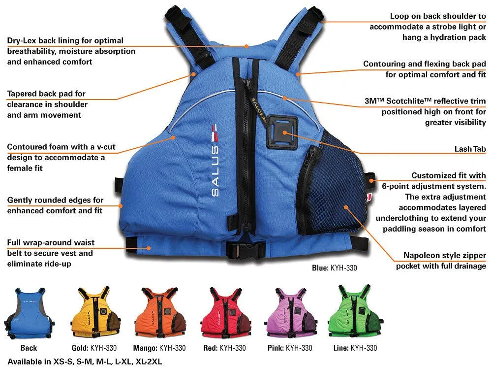 SALUS EDDY PADDLING LIFE VEST