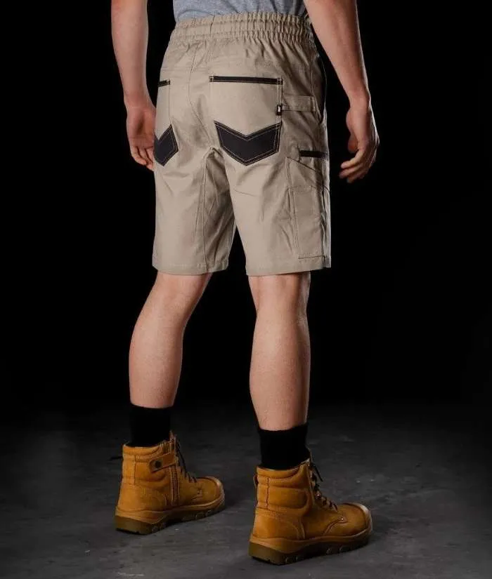 Saviour Elastic Waist Cargo Shorts