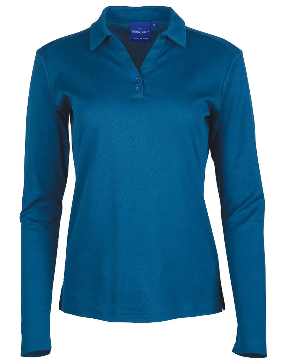 Winning Spirit Victory Plus Truedry Long Sleeve Polo (PS36B)